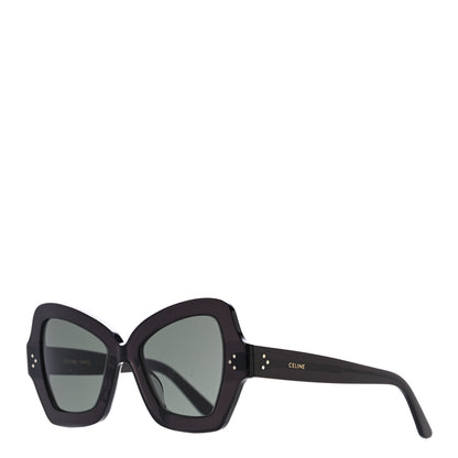 Celine Acetate Butterfly Sunglasses CL 40067I Black 1 of 7
