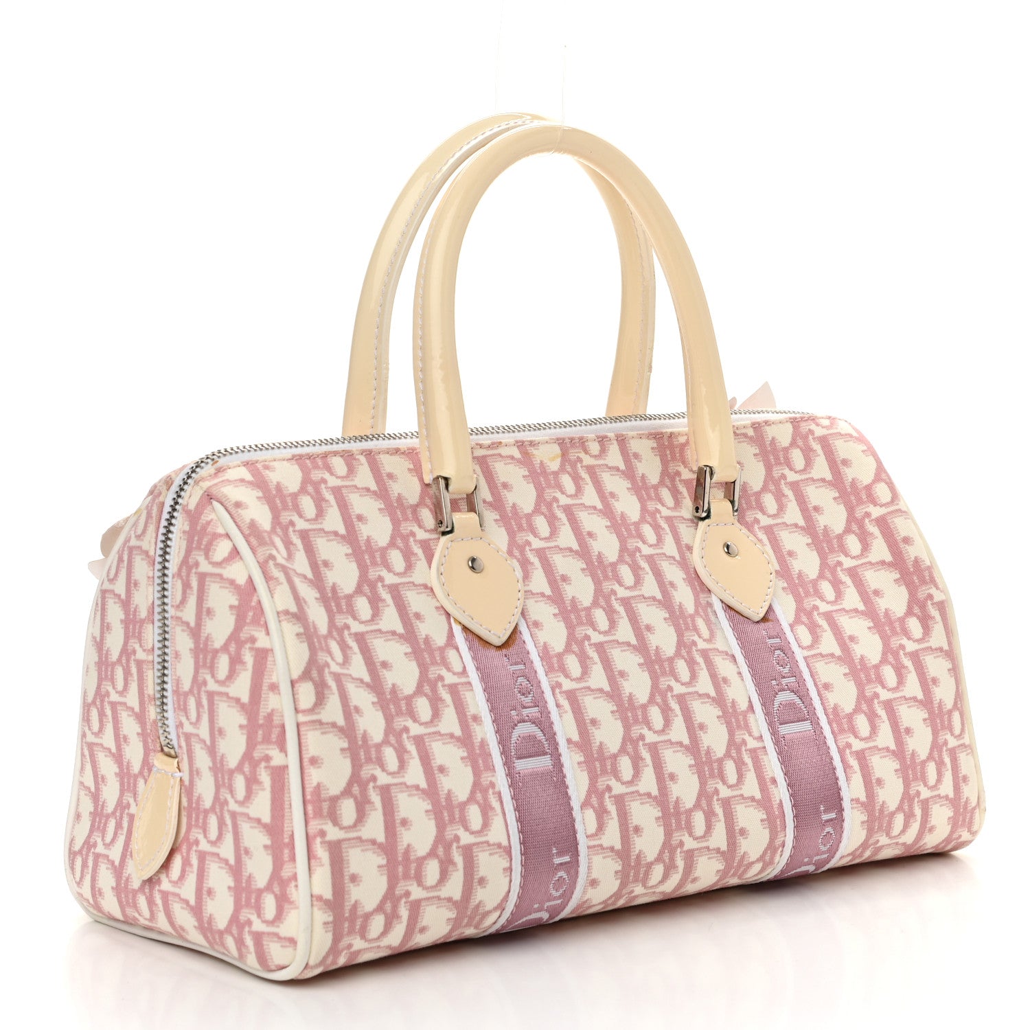 Christian Dior Monogram Girly Boston Pink 3 of 16