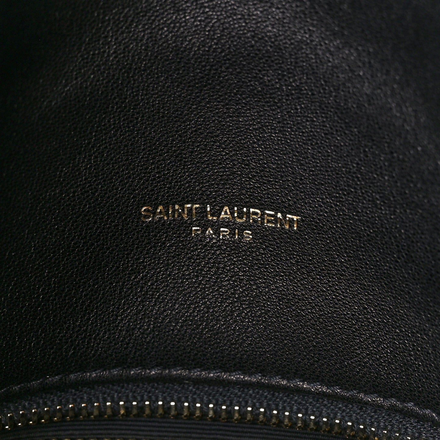 Lambskin Quilted Medium Loulou Puffer Monogram Chain Satchel Black