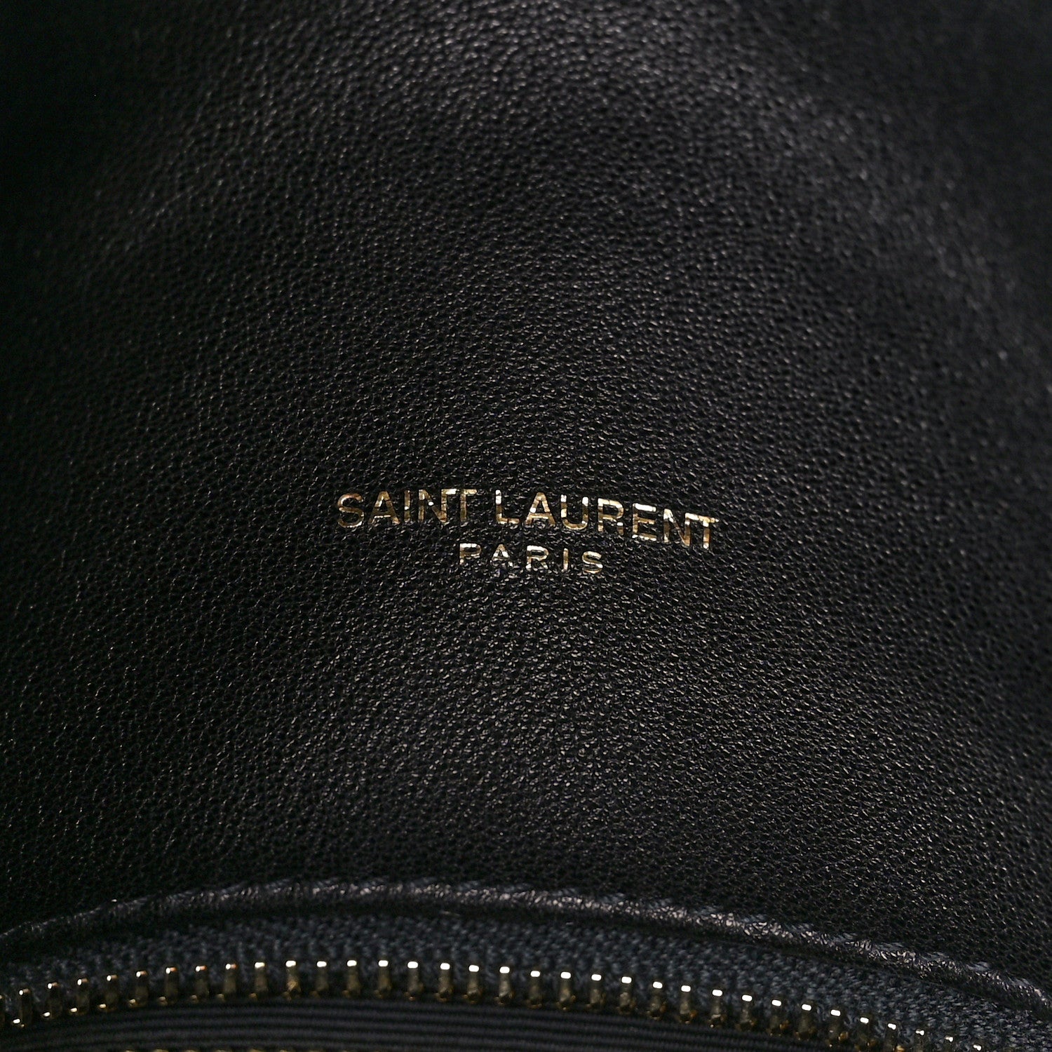Saint Laurent Lambskin Quilted Medium Loulou Puffer Monogram Chain Satchel Black 6 of 11