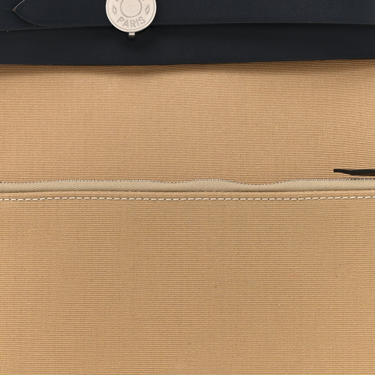 Hermes Vache Hunter Toile Herbag Zip 31 PM Trench Bleu Indigo 10 of 18