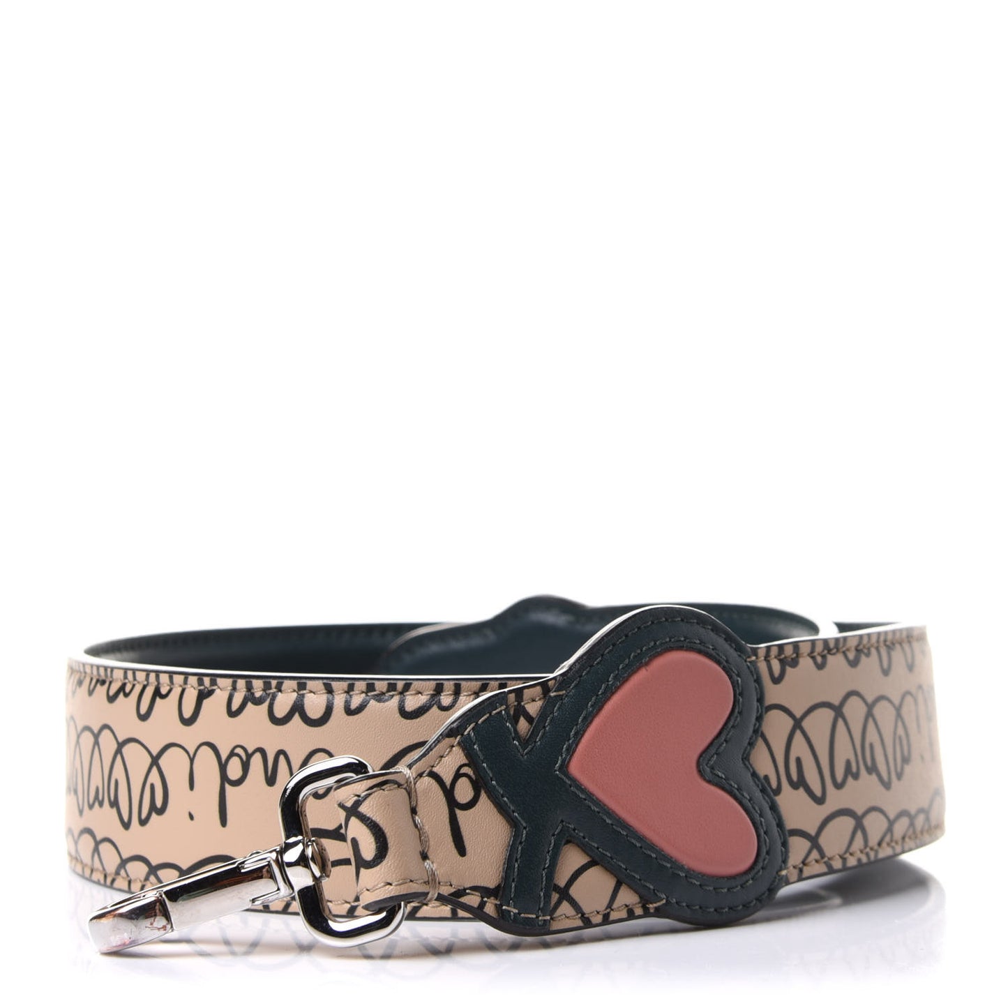 Calfskin Open Your Heart Strap You Amido Amazzonia Multicolor
