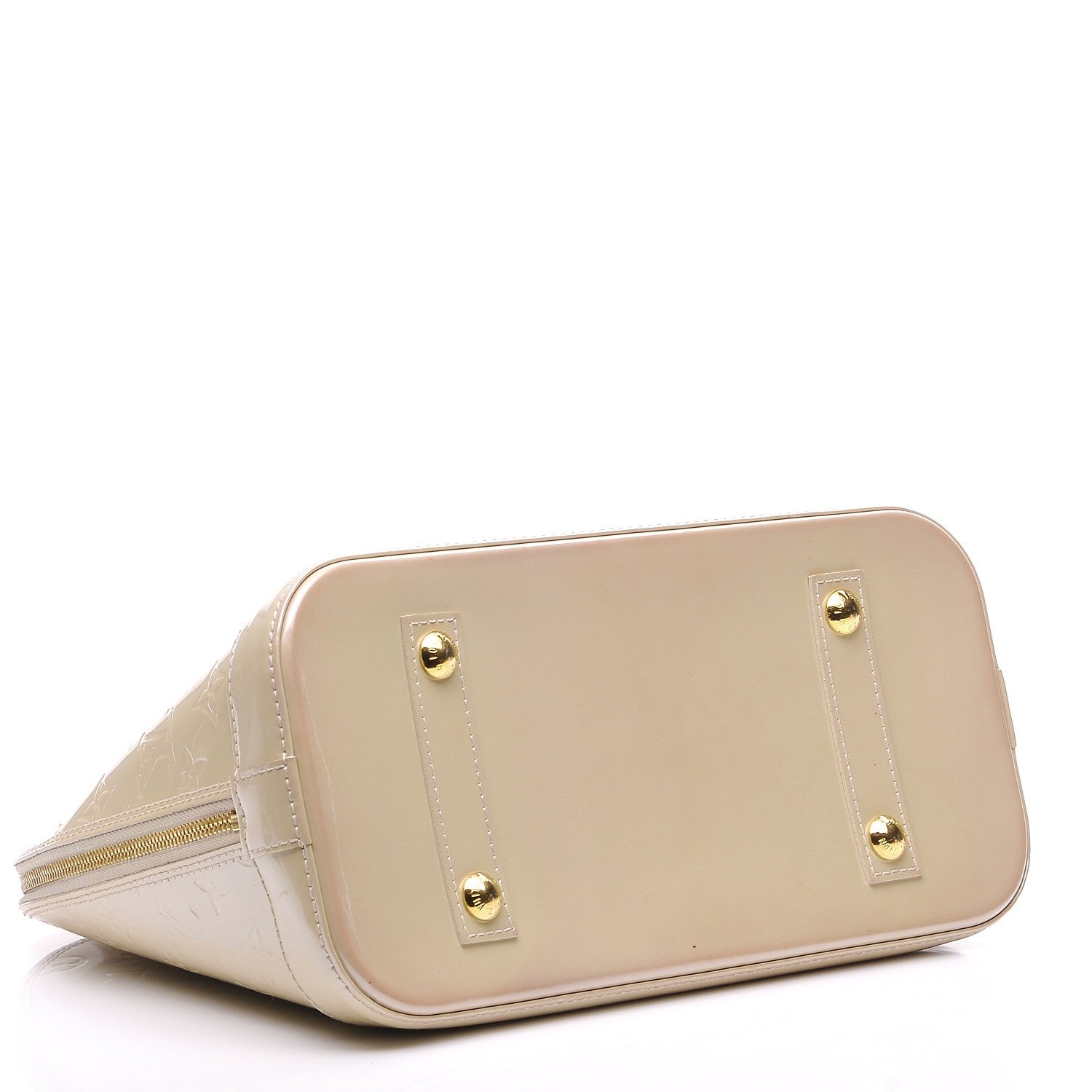 Louis Vuitton Vernis Alma PM Blanc Corail 4 of 12