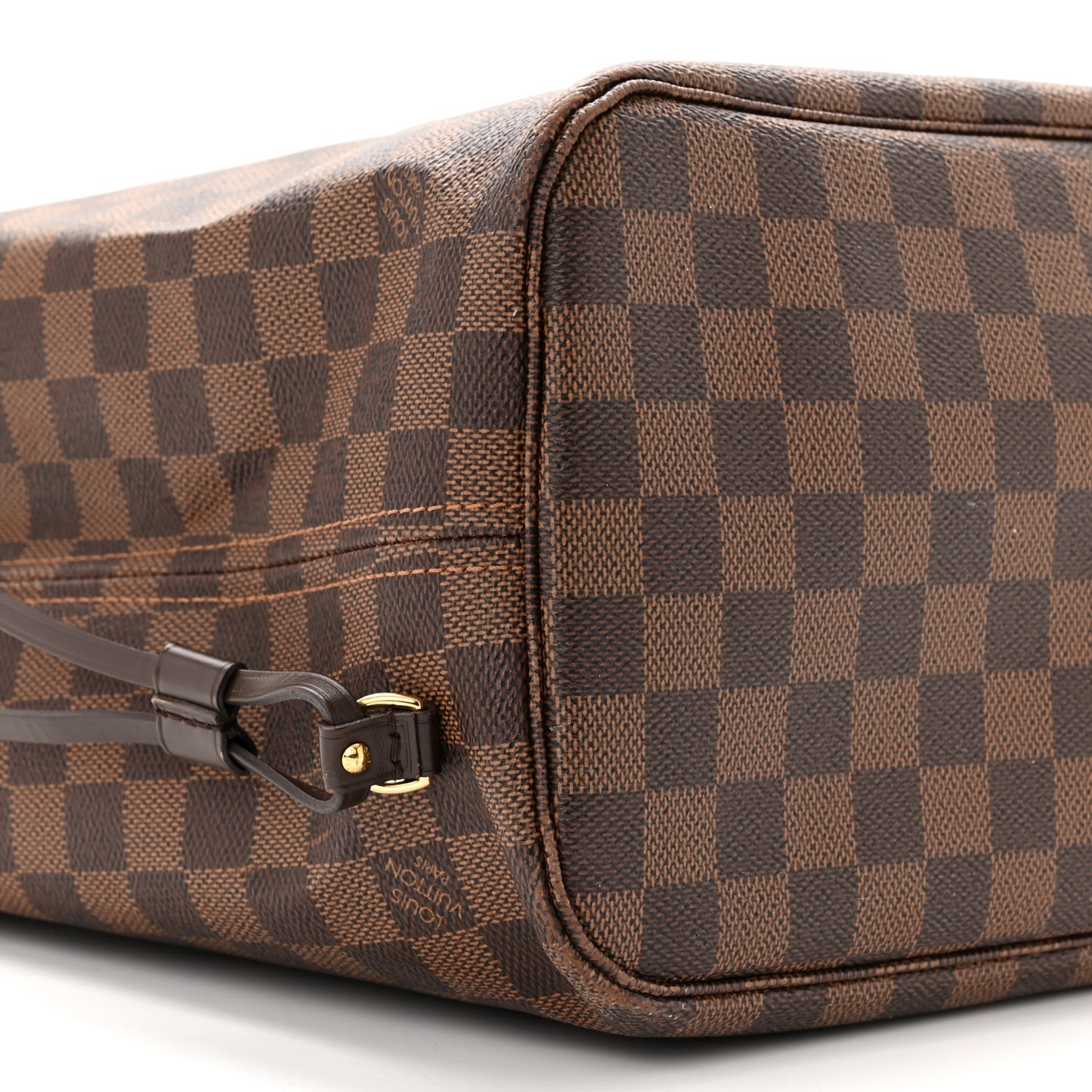 Damier Ebene Neo Neverfull MM Rose Ballerine
