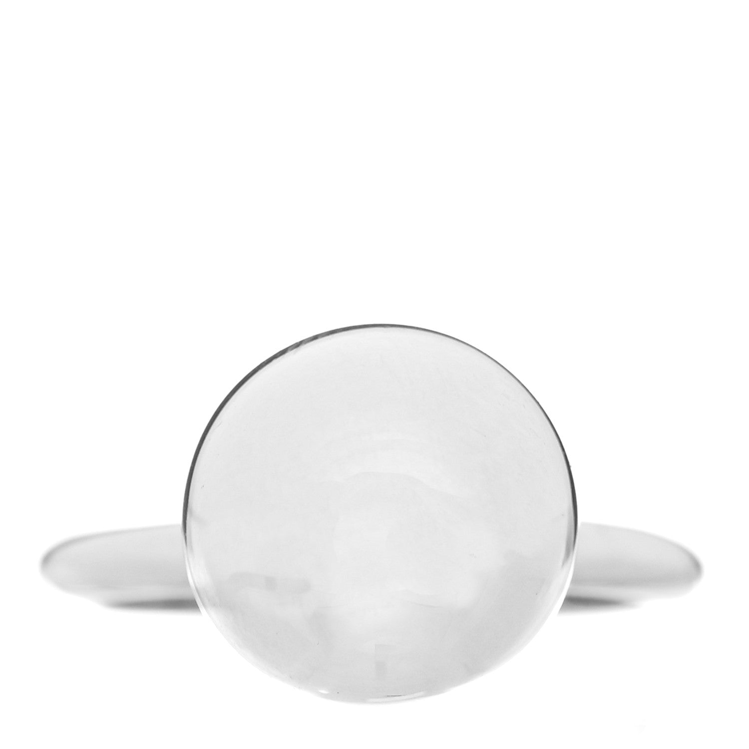 Tiffany Sterling Silver 12mm HardWear Ball Ring 53 6.5 1 of 8