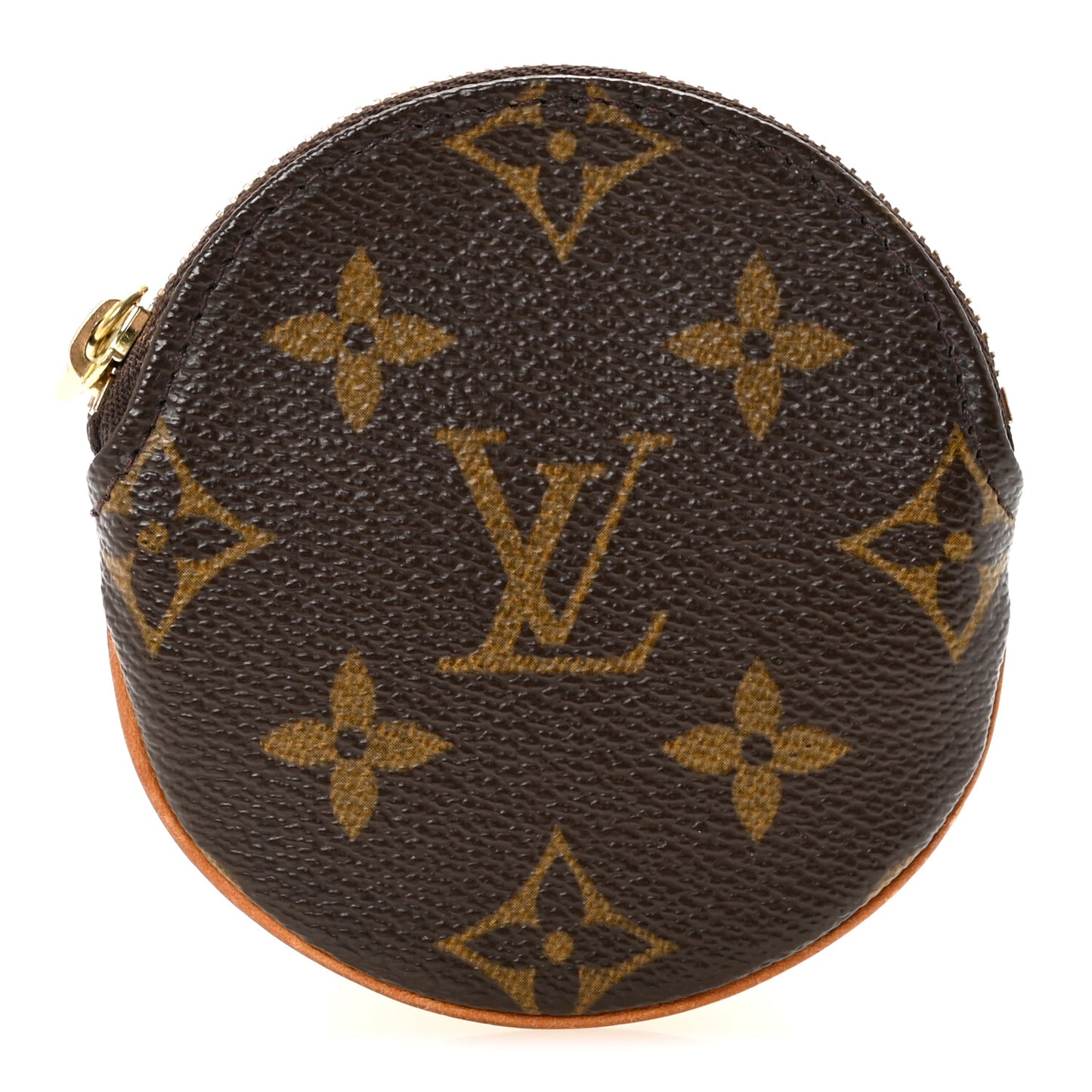Monogram Round Coin Purse