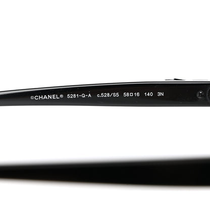 Chanel Butterfly Charms Sunglasses 5281-Q Beige Black 6 of 8