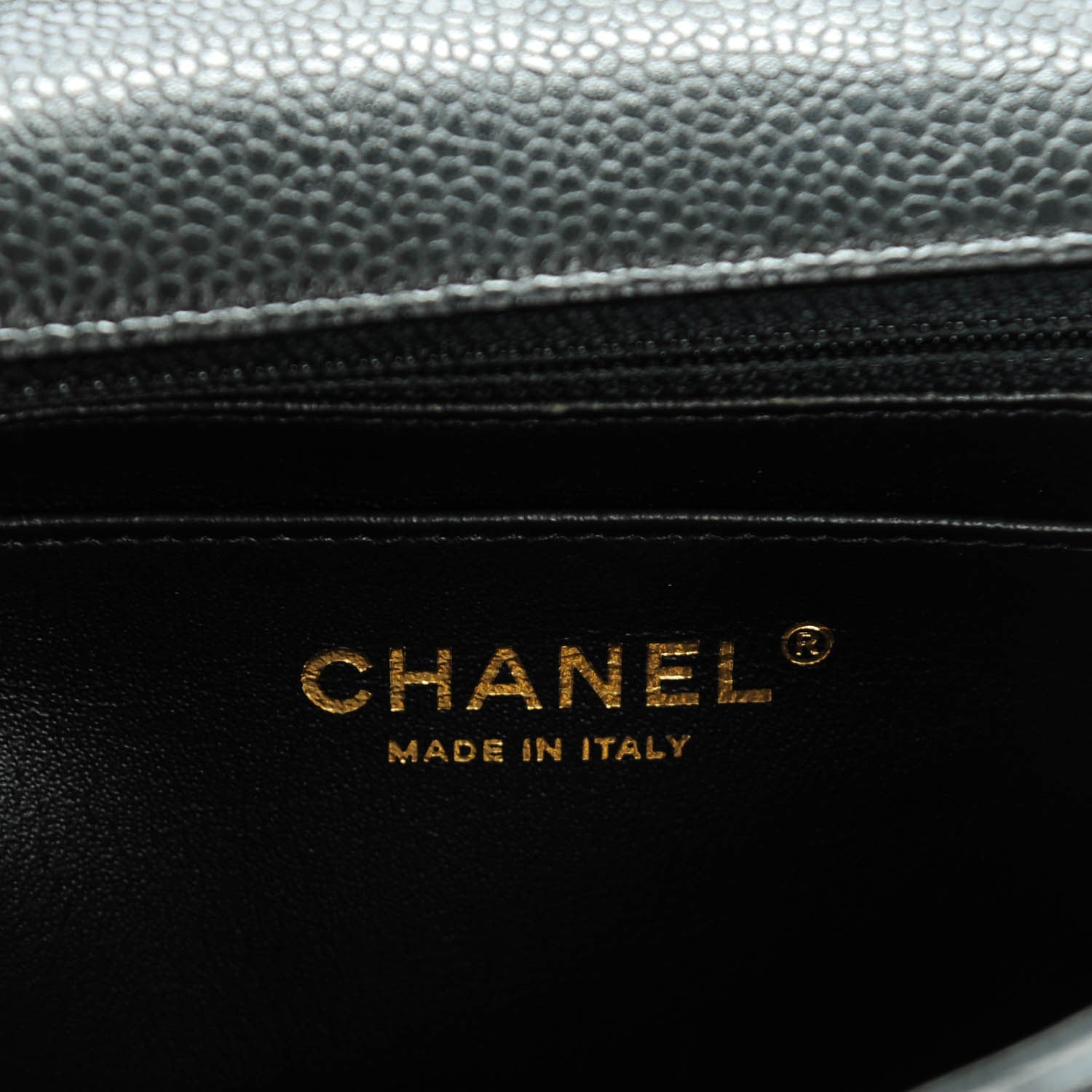 Chanel Caviar Quilted Mini Rectangular Flap Black 6 of 8