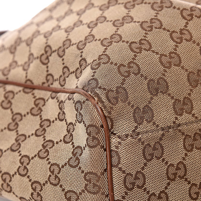 Gucci Monogram Large Sukey Tote Brown 10 of 14