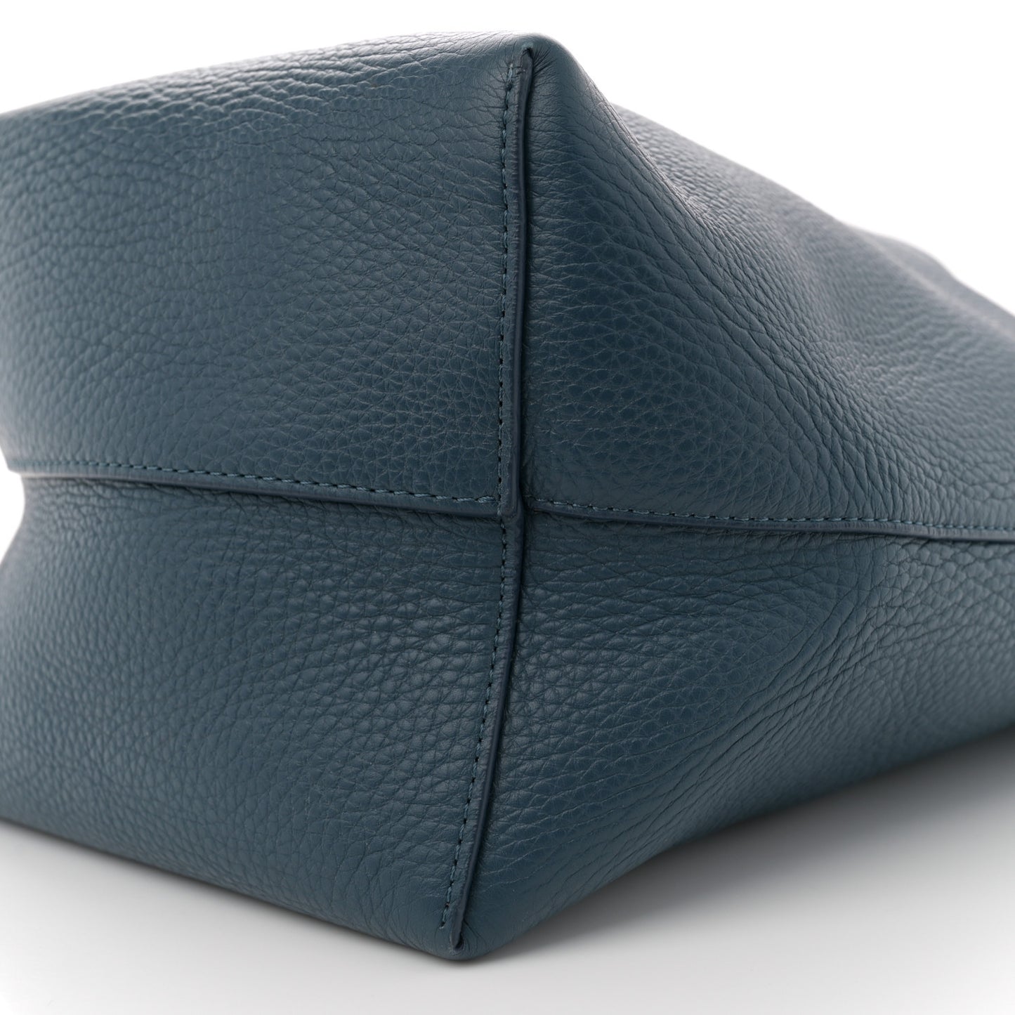 Grained Calfskin Medium N/S Park Tote Bluestone
