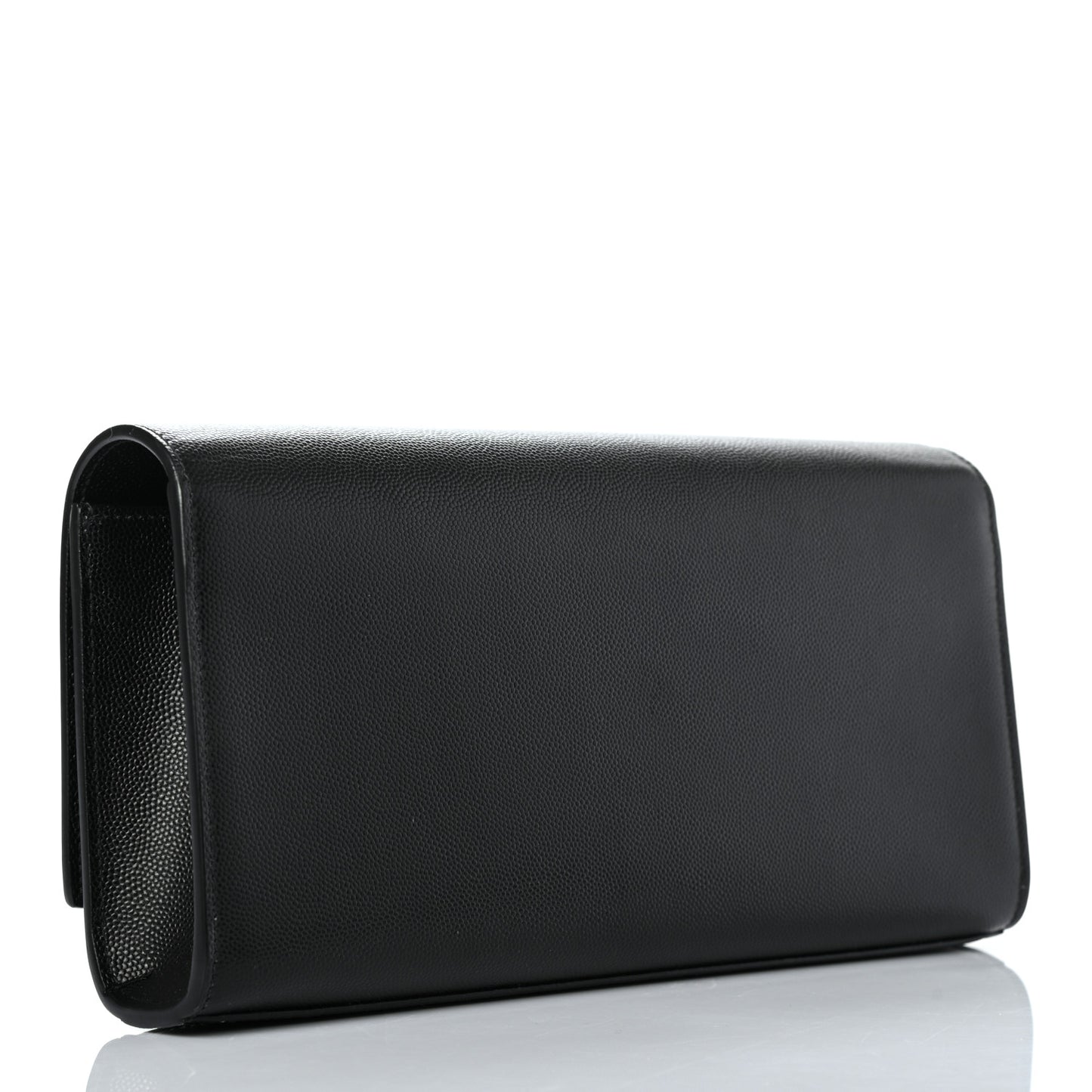 Grain De Poudre Monogram Cassandre Clutch Black