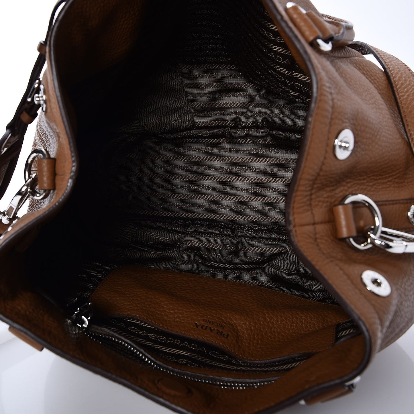 Vitello Daino Tote Cannella