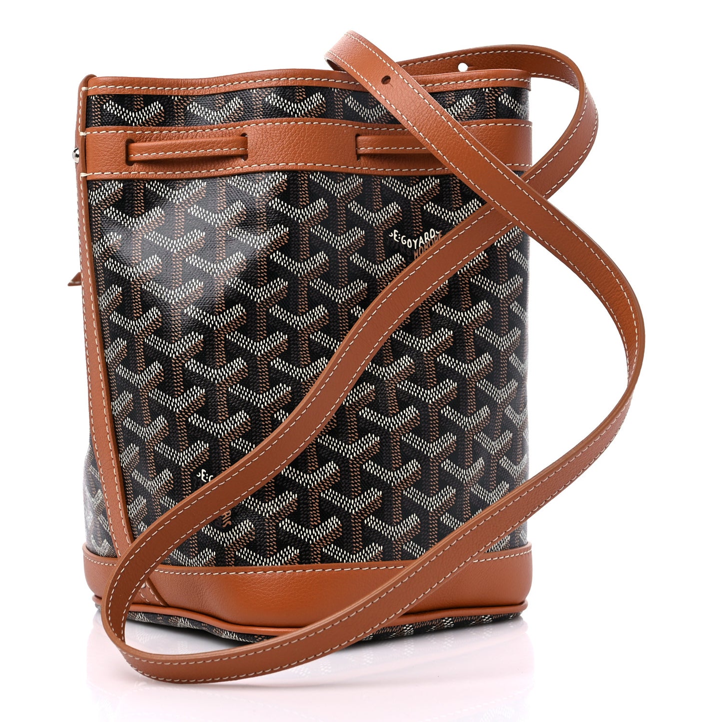 Goyardine Petit Flot Black Gold