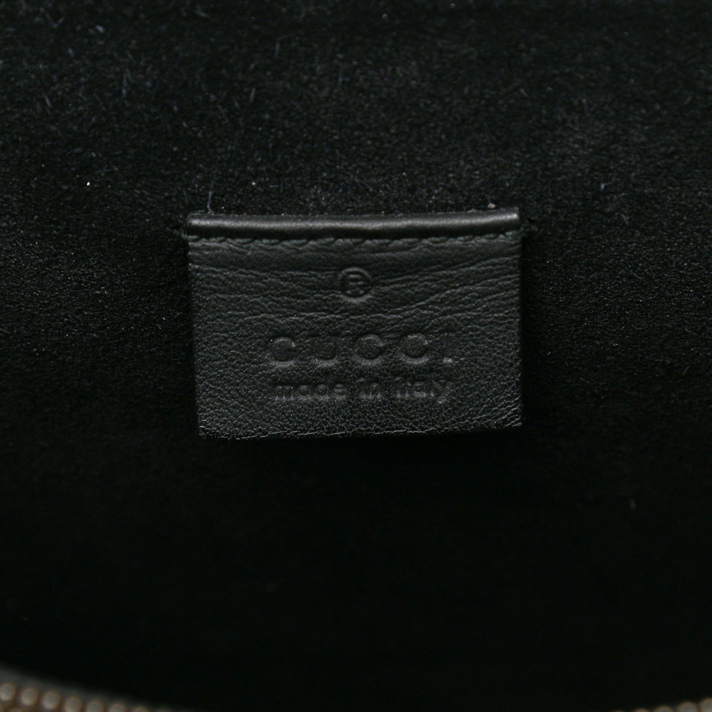 GG Supreme Monogram Medium Dionysus Shoulder Bag Black