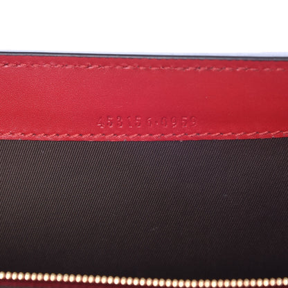 Gucci Guccissima Padlock Clutch Hibiscus Red 7 of 10