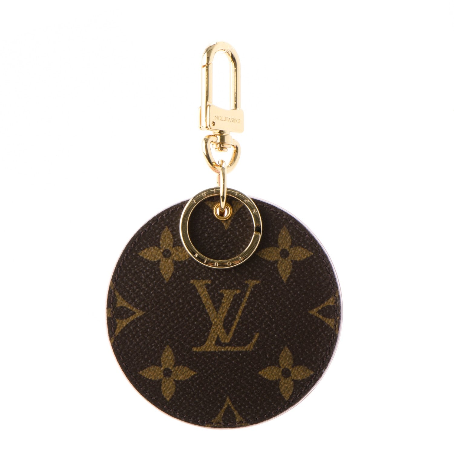 Louis Vuitton Monogram LV Mirror Key Holder Rose Ballerine 1 of 5