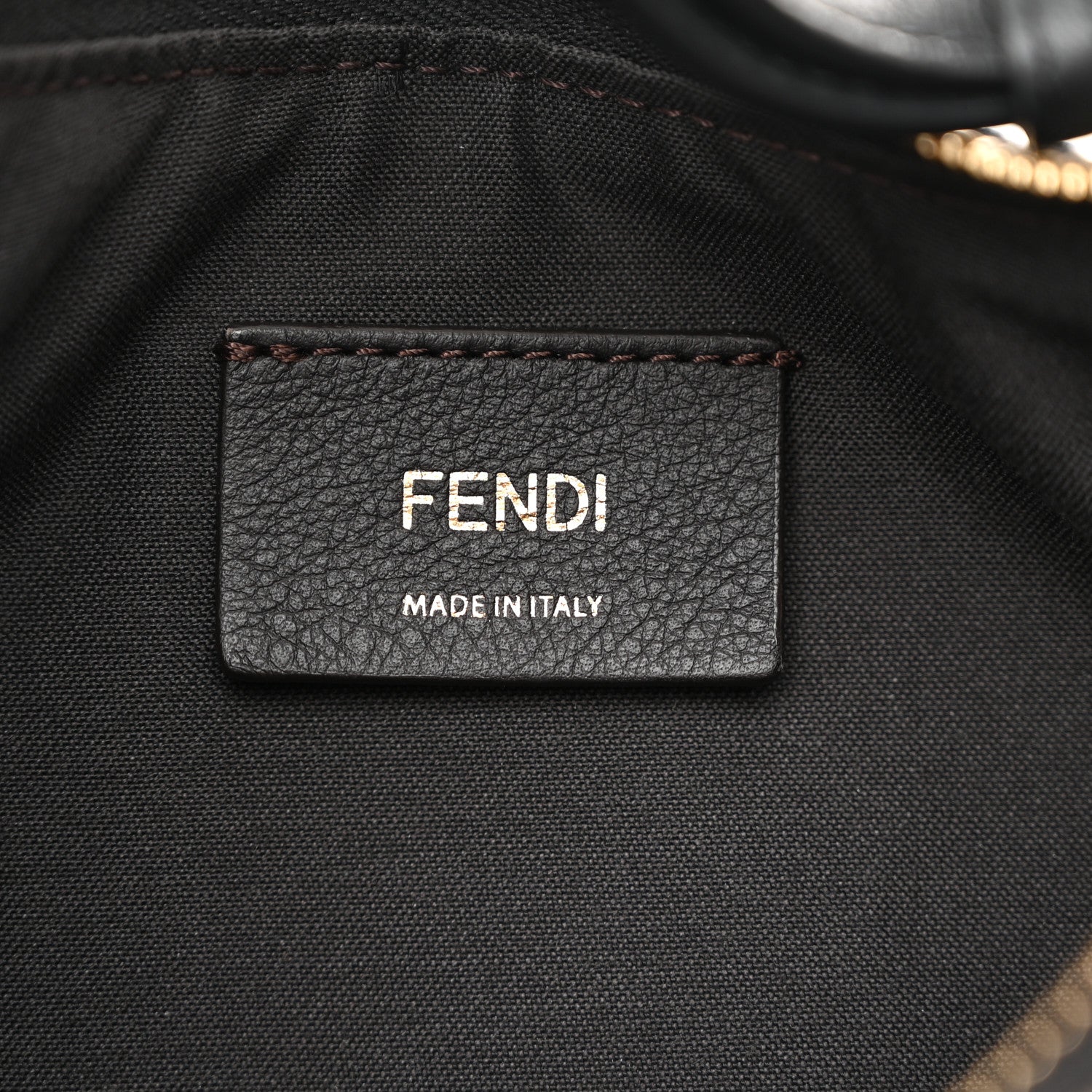Fendi Sheepskin Vitello Grace Pony Hair Ocelot Small Fendigraphy Hobo Bag Black Multicolor 6 of 12