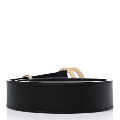 Gucci Moon Calfskin Torchon Double G 40mm Belt 95 38 Black 2 of 7