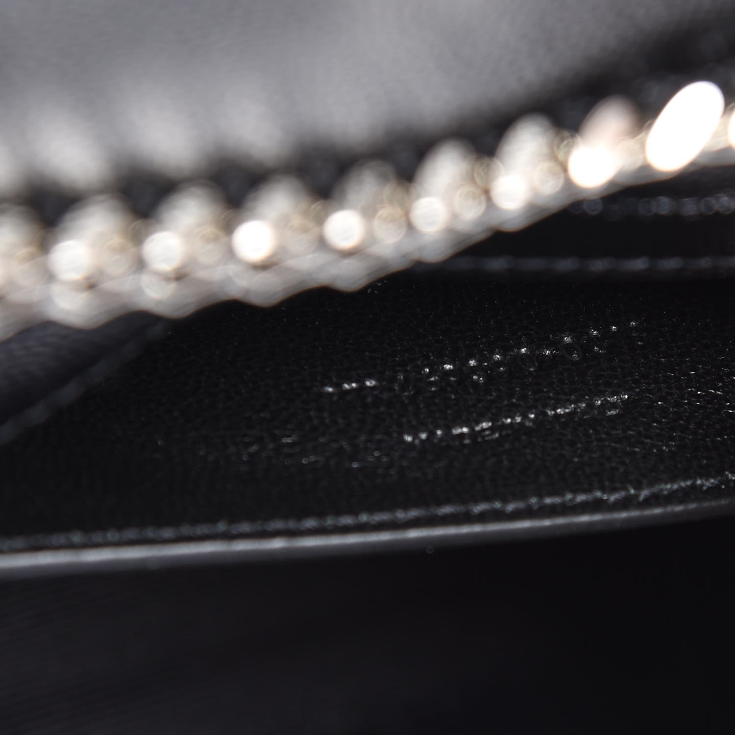 Saint Laurent Grain De Poudre Small Monogram Kate Satchel Black 8 of 9