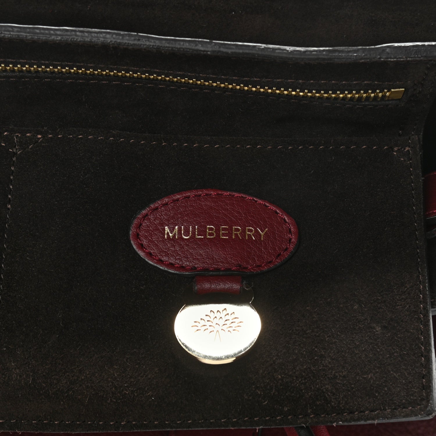 Mulberry Soft Matte Leather Bayswater Black Forest 6 of 10