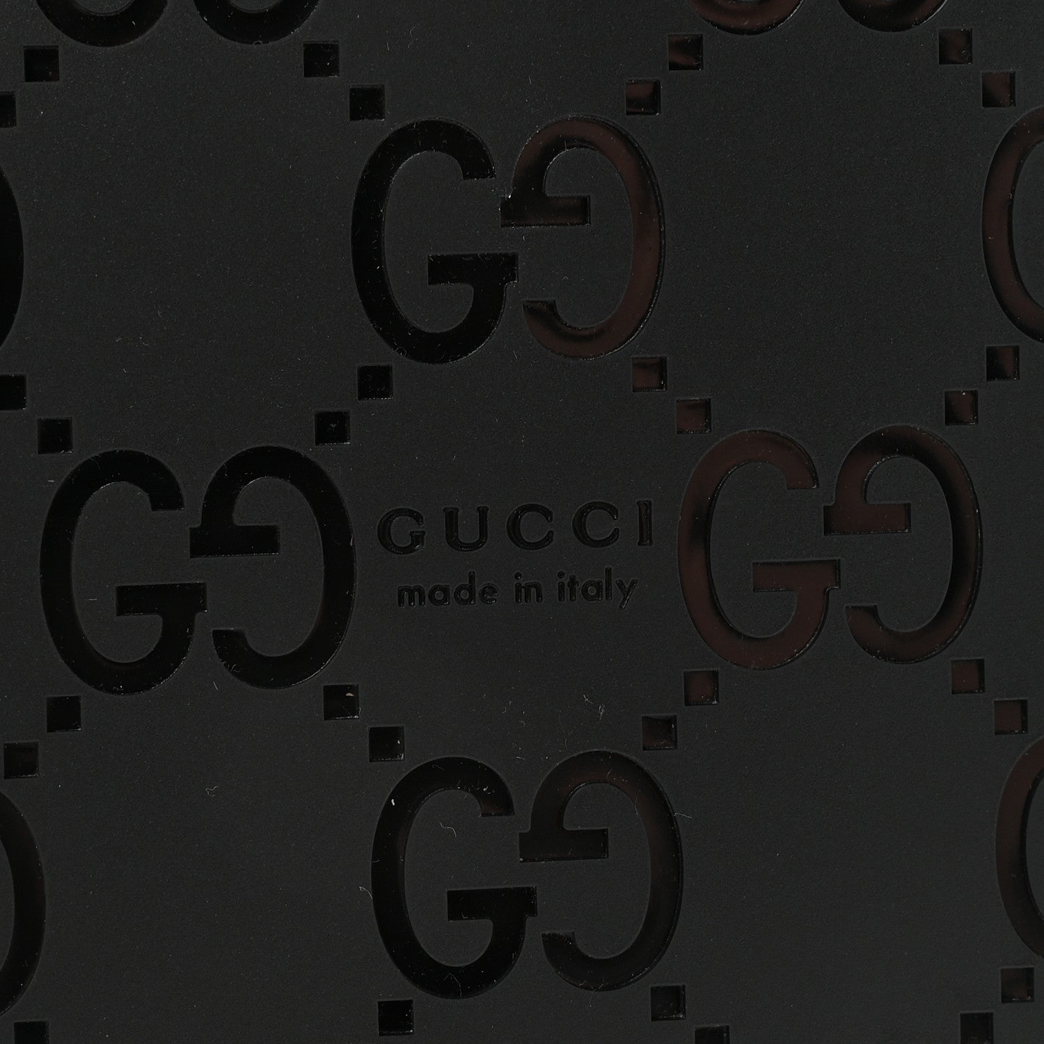 Gucci Cosmos Softy Calfskin Interlocking G Cut Out Slide Sandals 39.5 Cuir 7 of 8