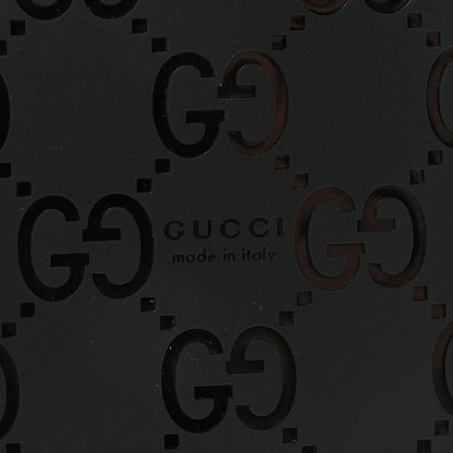 Gucci Cosmos Softy Calfskin Interlocking G Cut Out Slide Sandals 39.5 Cuir 7 of 8