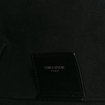 Saint Laurent Textured Patent Large Shopping Tote Black 7 of 11