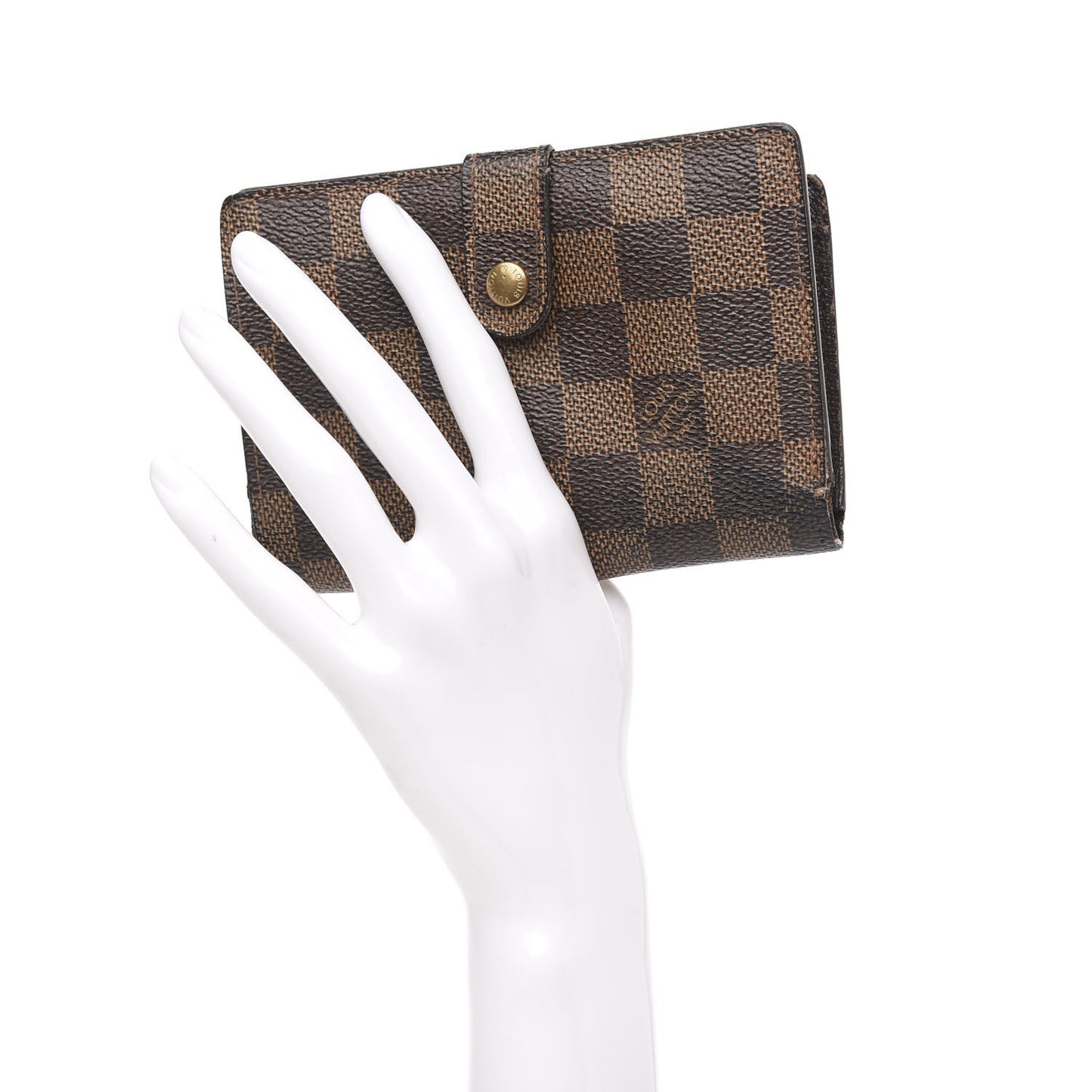 Damier Ebene French Purse Wallet