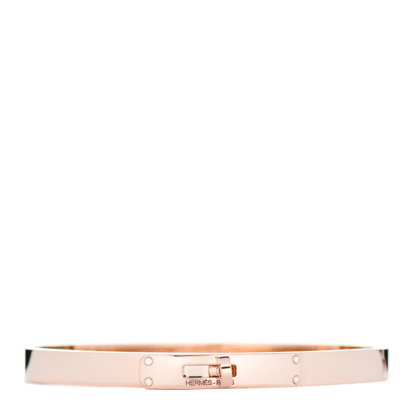 18K Rose Gold Diamond PM Kelly Bracelet ST