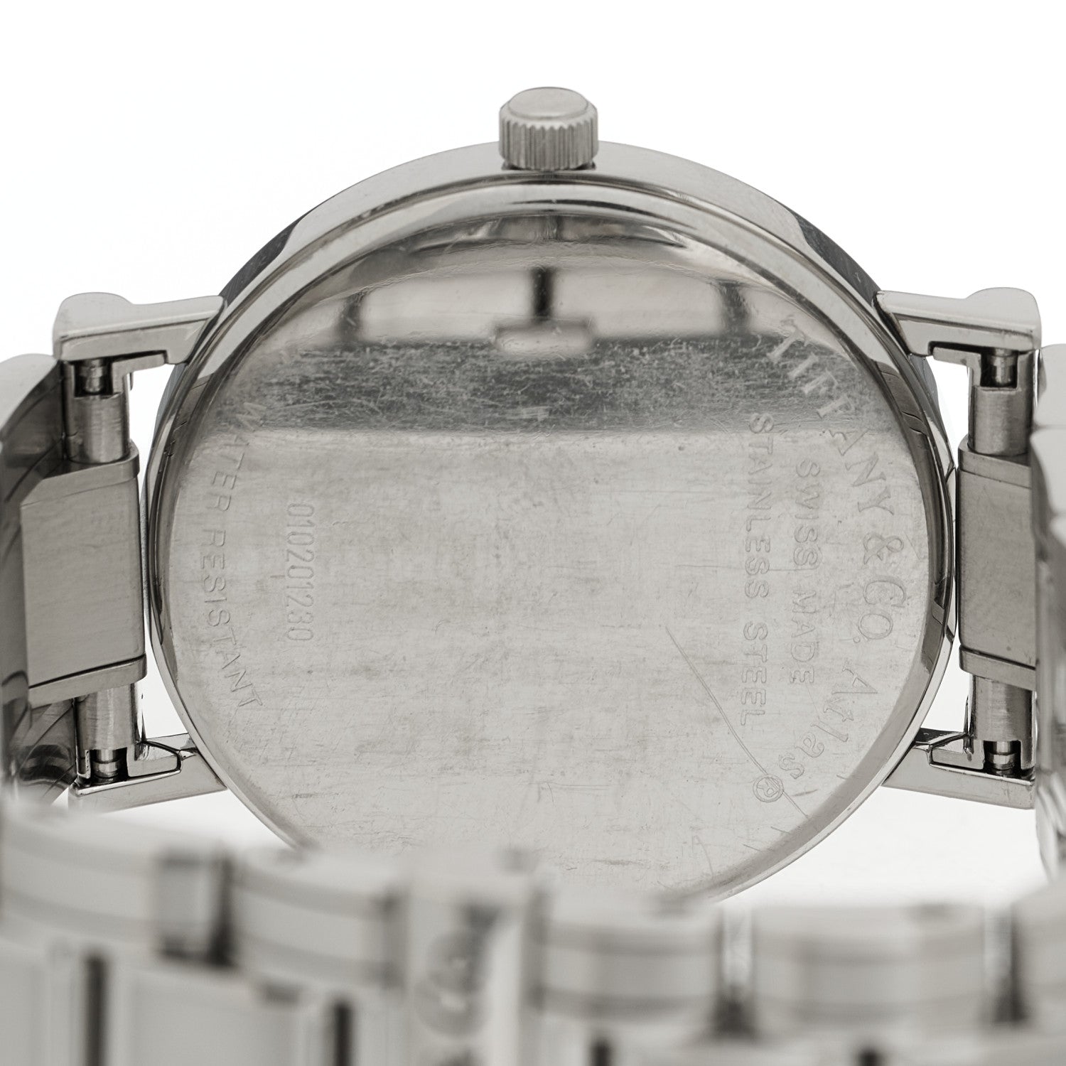 Tiffany Stainless Steel 33mm Atlas Quartz Watch Black 4 of 4