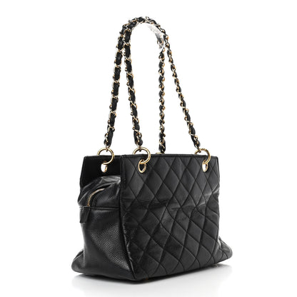 Chanel Caviar Quilted Petit Timeless Tote PTT Black 3 of 13