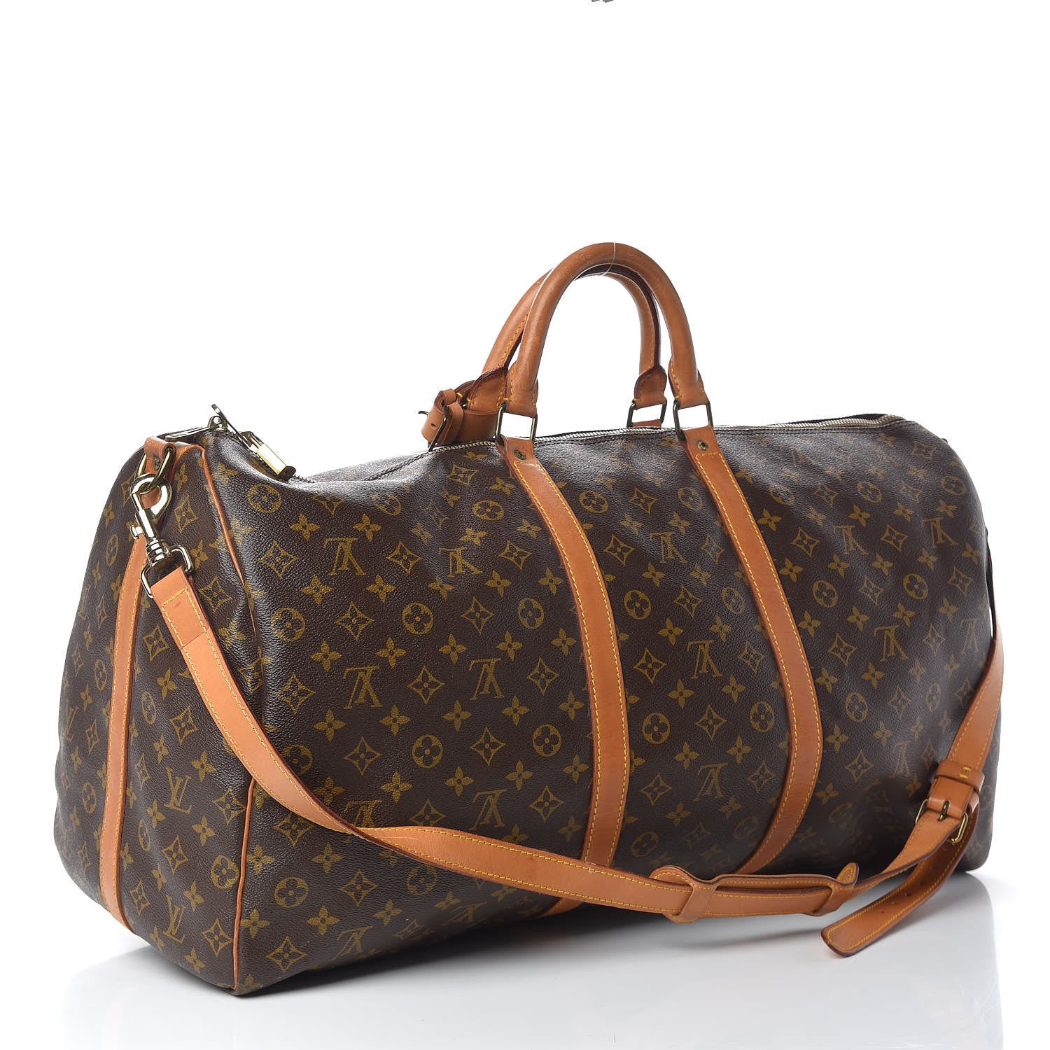 Louis Vuitton Monogram Keepall Bandouliere 60 3 of 26