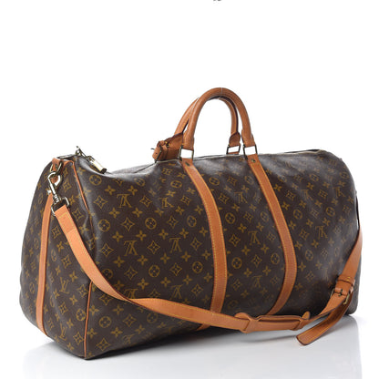 Louis Vuitton Monogram Keepall Bandouliere 60 3 of 26