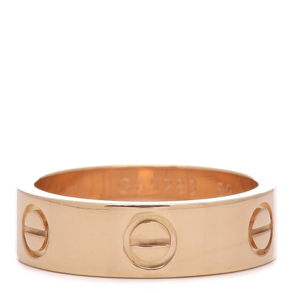 Cartier 18K Yellow Gold 5.5mm LOVE Ring 52 6 1 of 6