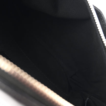 Chanel Lambskin Quilted Waist Bag Fanny Pack Black 5 of 10