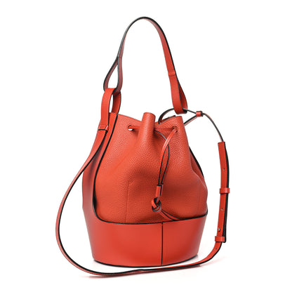 Loewe Calfskin Medium Balloon Bucket Bag Pumpkin 3 of 8
