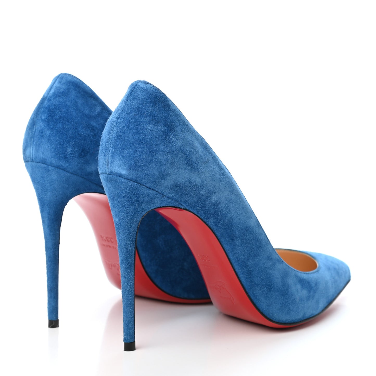 Veau Velours Pigalle Follies 100 Pumps 38.5 Positano