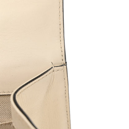 Gucci Calfskin Bamboo Web Medium Dionysus Top Handle Bag White Blue Hibiscus Red 14 of 16