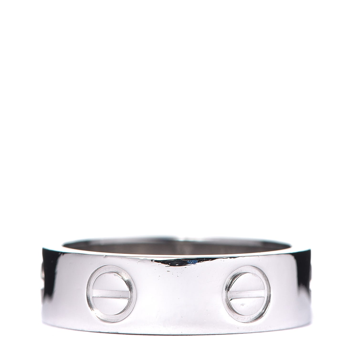 Cartier Platinum 5.5mm LOVE Ring 51 5.75 2 of 4