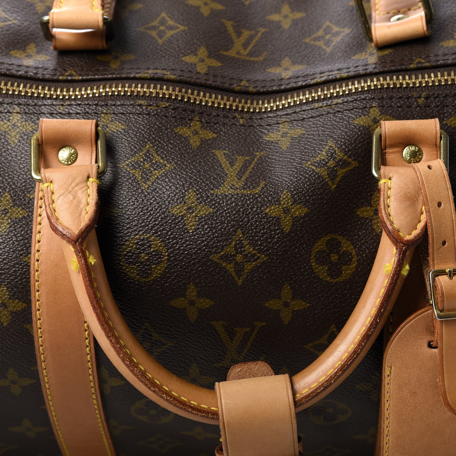 Louis Vuitton Monogram Keepall Bandouliere 60 11 of 12