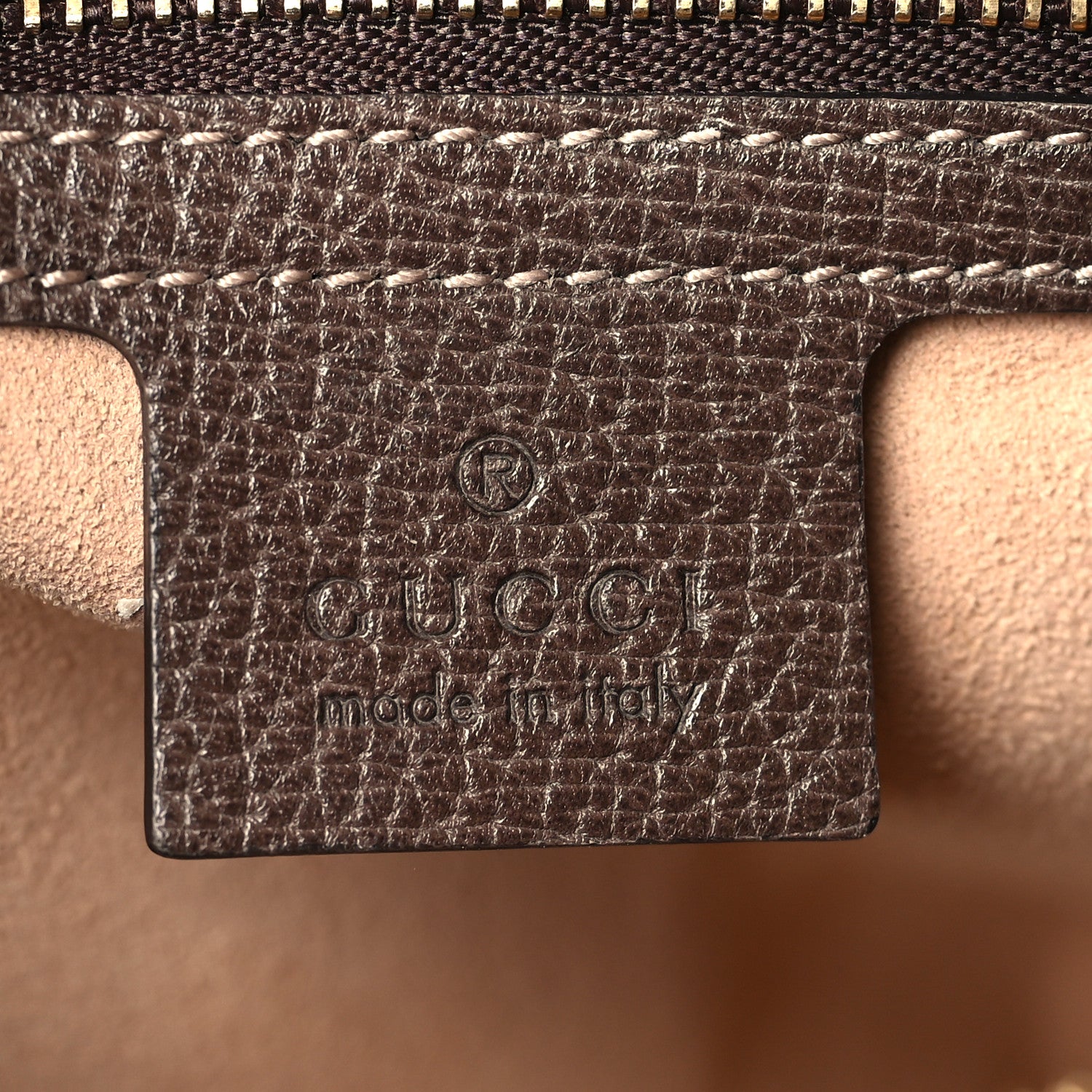 Gucci GG Supreme Monogram Web Small Ophidia Shoulder Bag Brown 6 of 9