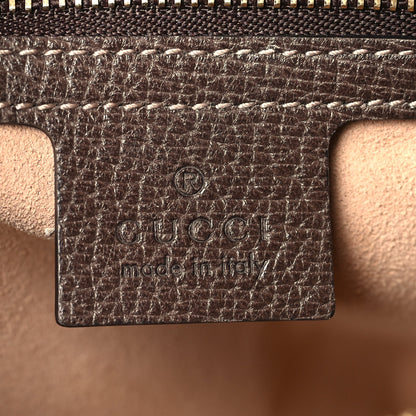 Gucci GG Supreme Monogram Web Small Ophidia Shoulder Bag Brown 6 of 9