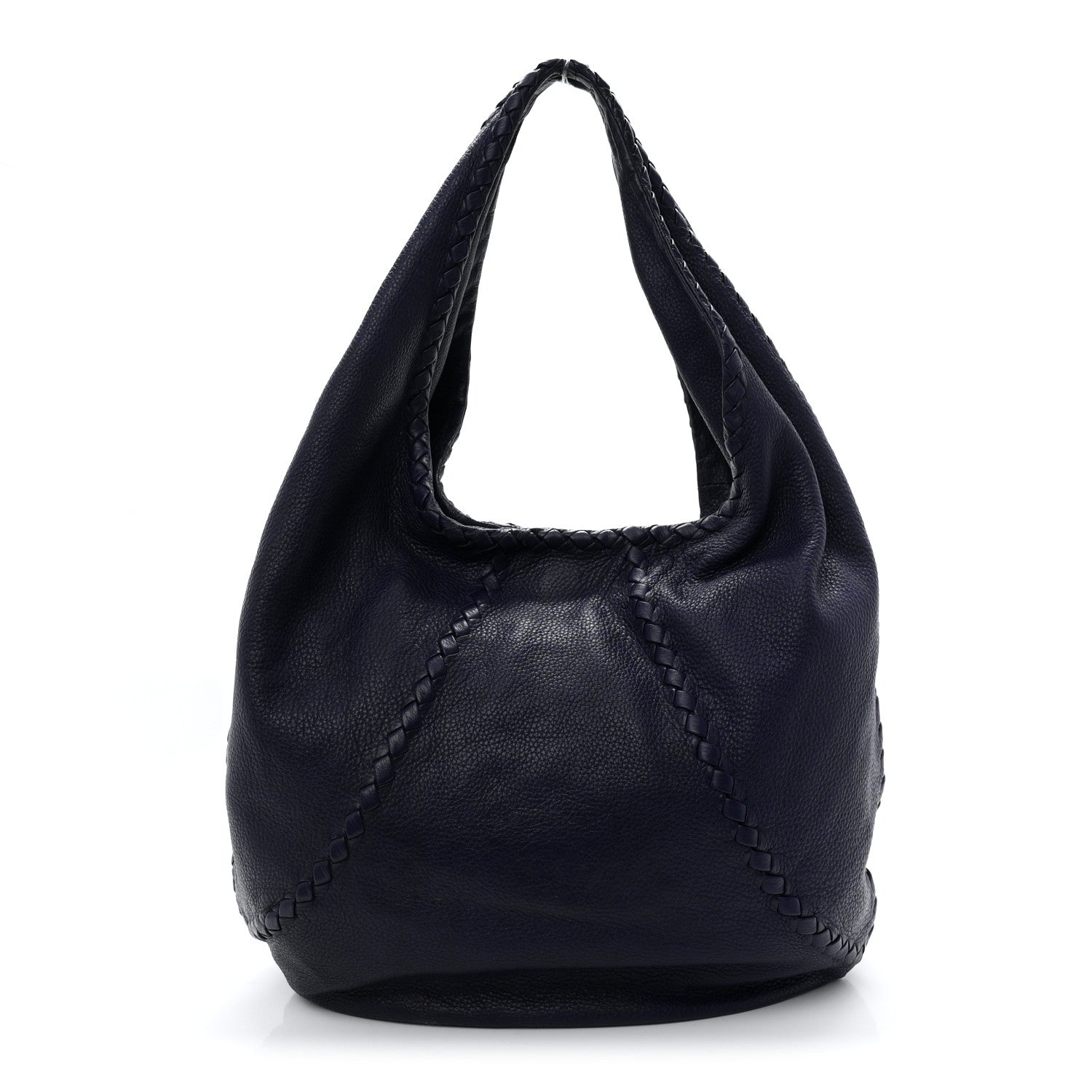 Bottega Veneta Cervo Deerskin Large Hobo Atlantic 1 of 10