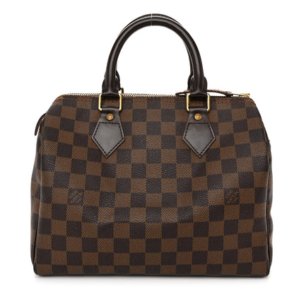 Louis Vuitton Damier Ebene Speedy 25 1 of 10