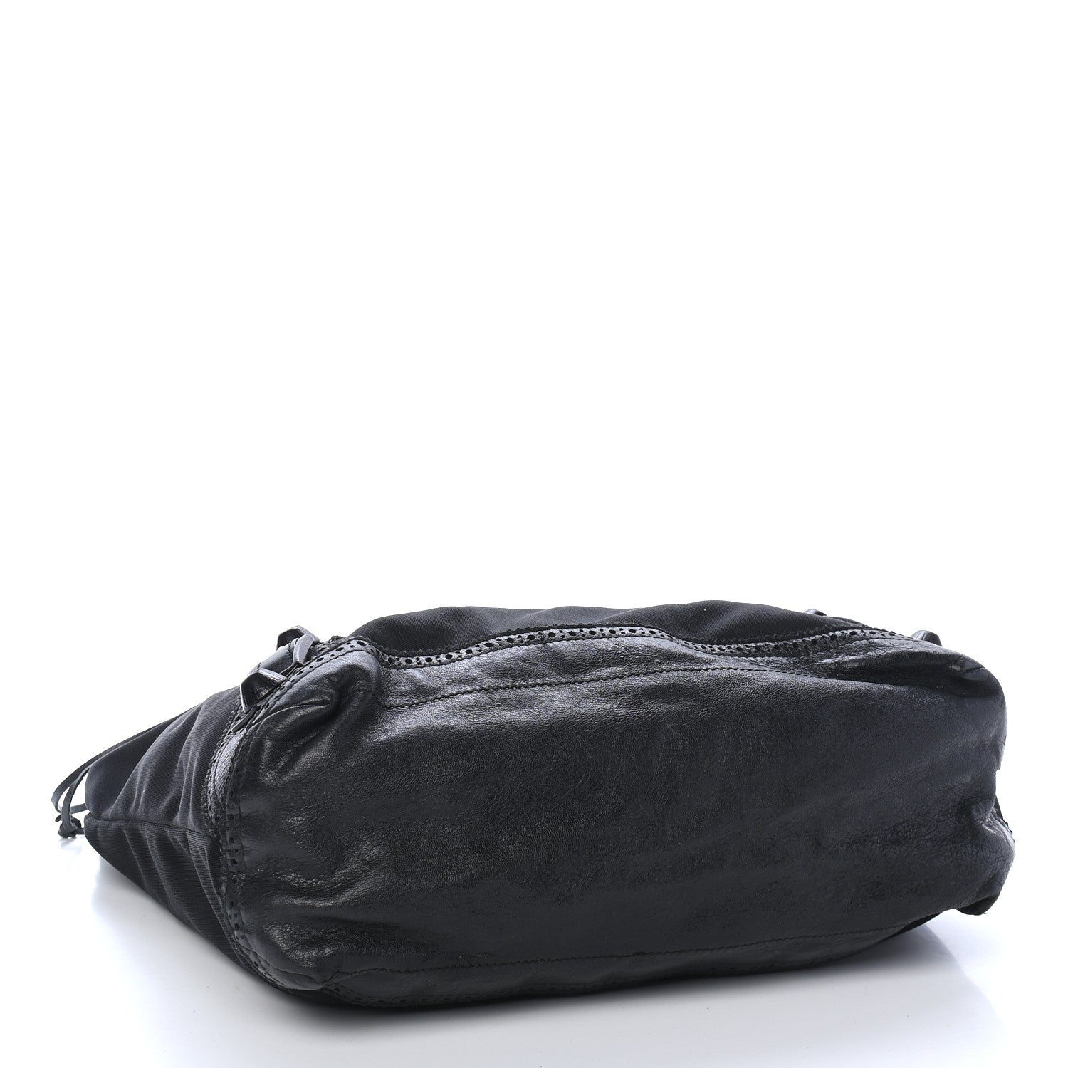 Balenciaga Jersey Giant Brogues Hardware Day Hobo Black 3 of 8