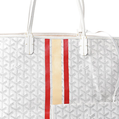 Goyard Goyardine Saint Louis PM White 6 of 8