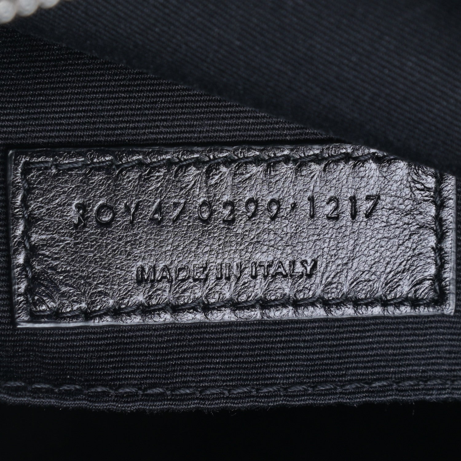 Saint Laurent Lambskin Monogram Small Lou Camera Bag Black 7 of 9