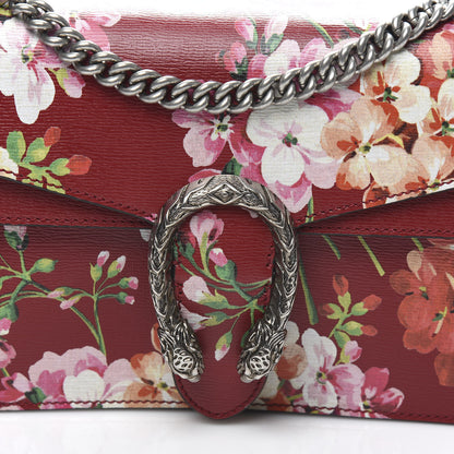 Gucci Calfskin Blooms Print Small Dionysus Shoulder Bag Romantic Cherry Multicolor 10 of 10