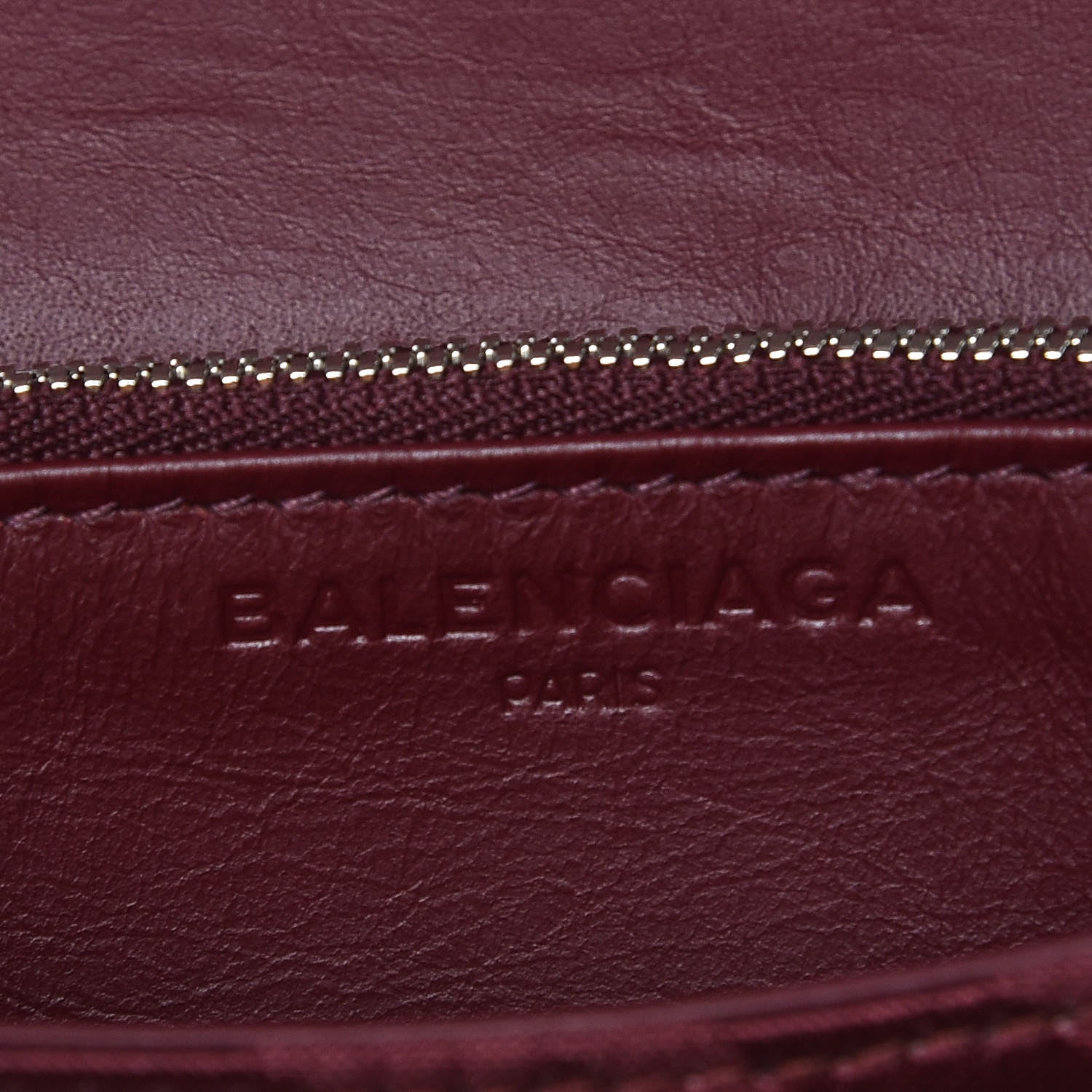 Balenciaga Nylon Jacquard Diagonal Logo Small Scarf Lock Chain Shoulder Bag Rouge Bordeaux Black Beige 8 of 9