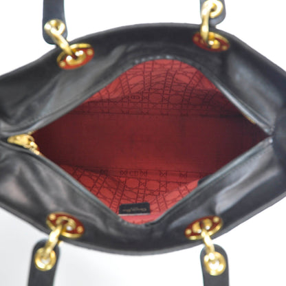 Christian Dior Lambskin Cannage Large Lady Dior Black 12 of 12